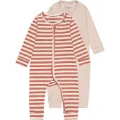 Minymo Barboteuse / body rose / rouge rouille