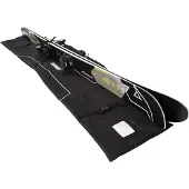 Summit Housse de ski L Noir et blanc 90x40/31x2 cm