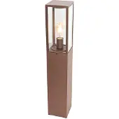 QAZQA Lampadaire d'extérieur industriel brun rouille 80 cm IP44 - Charlois