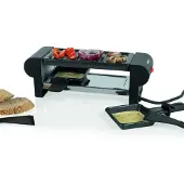 Boska Raclette Mini 220V / aussi comme Gourmet / acier inoxydable / plastique / acier / noir / 293 x 105 x 100 mm