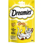 Dreamies 4x60g Catisfactions, fromage - Friandises pour chat