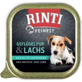 Rinti Feinest Poultry Pure&amp;Salmon volaille et saumon 48x150 g