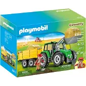 Playmobil Blocs de tracteur avec remorque 9317