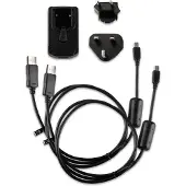 Garmin Chargeur secteur adaptateurs europe et câbles micro usb/mini usb inclus