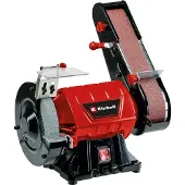 Einhell Touret de ponçage à bande et à disque TC-US 350 - ajustable - anti-vibration
