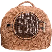 Trixie cage de transport en osier avec petite porte pour chat
