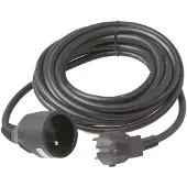 Profile Rallonge Électrique Noir 5 M (151177)