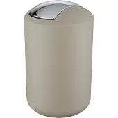 Wenko Poubelle Brasil 6,5 l taupe