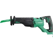 HiKOKI Scie sabre 120mm 18V - 5.0 Ah Li-Ion Brushless CR18DBLW4Z - sans batterie ni chargeur