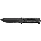 Gerber Couteau Strongarm, noir, lame à dents