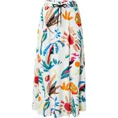 Urban Classics Jupe bleu / jade / orange / blanc
