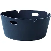 Muuto Restore Round Panier Midnight Blue