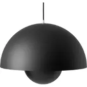 &tradition Flowerpot VP2 Suspension Matt Black