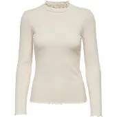 JDY T-shirt 'Fransiska' crème