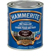 Hammerite Laque pour metaux Brillante brun foncé 750 ml