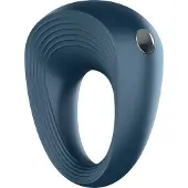 Satisfyer - Anneau pénien vibrant étanche - silicone gris
