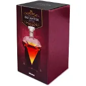 Mikamax Set à whisky - Carafe en diamant + 9 cubes + Support + Entonnoir + Pince