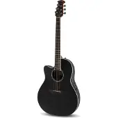 Ovation CS24L-5 Celebrity Standard Mid Depth Black guitare électro-acoustique folk pour gaucher