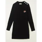 Zadig & Voltaire Robe pull à col rond en cachemire mélangé