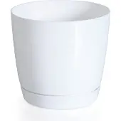 Prosperplast Prosper Plast Duop135-S449 13,5 X 12,4 Cm " Coubi " Pot De Fleurs ? Blanc