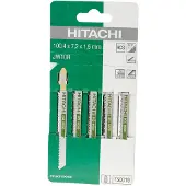 HiKOKI 750019 Lames pour scie sauteuse JW10R (Jeu de 5pcs)