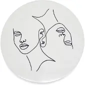 Furnilux Assiette By-Boo Abstract Small Clay