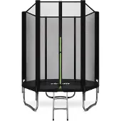 VirtuFit Trampoline 183 cm avec filet de sécurité noir