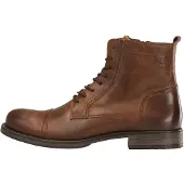 Jack & Jones Bottines à lacets 'Russel' marron