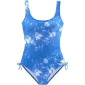 Venice beach Maillot de bain bleu / blanc