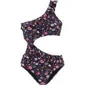 LASCANA Maillot de bain mélange de couleurs / noir