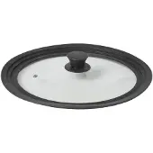 Cosy & Trendy Couvercle en verre ? 28/30/32 cm noir/transparent