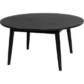 White Label Fabio Salontafel - Rond - Zwart
