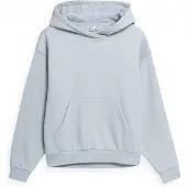 4F Femmes, Pull-over, Sweat-shirt bleu clair pour femme H4L22 BLD031 34S 2XL, Bleu, (XXL)