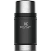 Stanley Classic 700ml Thermal Bottle Noir,Argenté