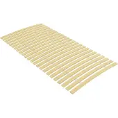 vidaXL Sommier à lattes de rechange avec 24 lattes 100x200 cm