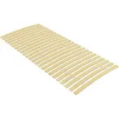 vidaXL Sommier à lattes de rechange avec 24 lattes 90x200 cm