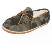 Minnetonka Mocassin 'Taft' marron / vert