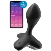 Satisfyer Game Changer - vibromasseur anal rechargeable - silicone noir