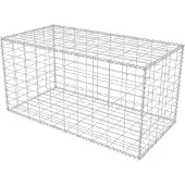 vidaXL Panier de gabion Acier galvanisé 100x50x50 cm