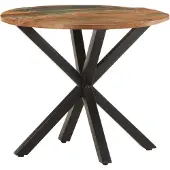 vidaXL Table d'appoint 68x68x56 cm Bois de récupération massif