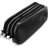 Kangaro K-56401 Trousse , 3 compartiments, gris / blanc / noir