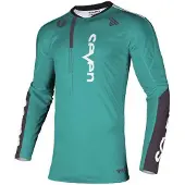 Seven Rival Rift Long Sleeve Jersey Bleu XS Enfants
