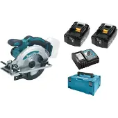 Makita DSS610RMJ Scie Circulaire Sans-fil - 18V Li-ion - 2 Batteries 4,0 Ah - MAKPAC - 165 Mm