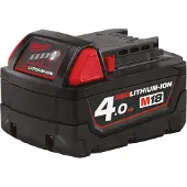 Milwaukee M18b4 18v Battery Charger 4.0 Ah Argenté One Size / EU Plug 220V