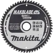 Makita Lames Carbure Ø 216 mm B-08676 Makblade Plus Bois 60 dents pour scies radiales et à onglets