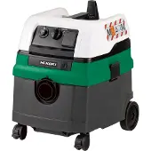 HiKOKI Aspirateur - 1200W 20 et 15L - poussière et eau classe M décolmatage semi-automatique