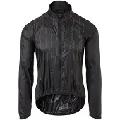 Agu Veste de Cyclisme AGU Men Windjack II Essential Hi-Vis Black Reflective-L