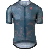 Agu Maillot de Cyclisme AGU Men High Summer III Trend Blu Tropico-S
