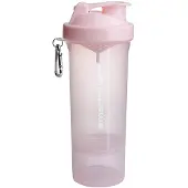 Smartshake Slim shaker de sport + pot de conservation teinte/couleur Cotton Pink 500 ml