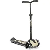 Scoot & Ride Highwaykick 5 LED Trottinette plastique/métal Ash, Dimensions : environ 55cm x 15cm x 24cm, 96440